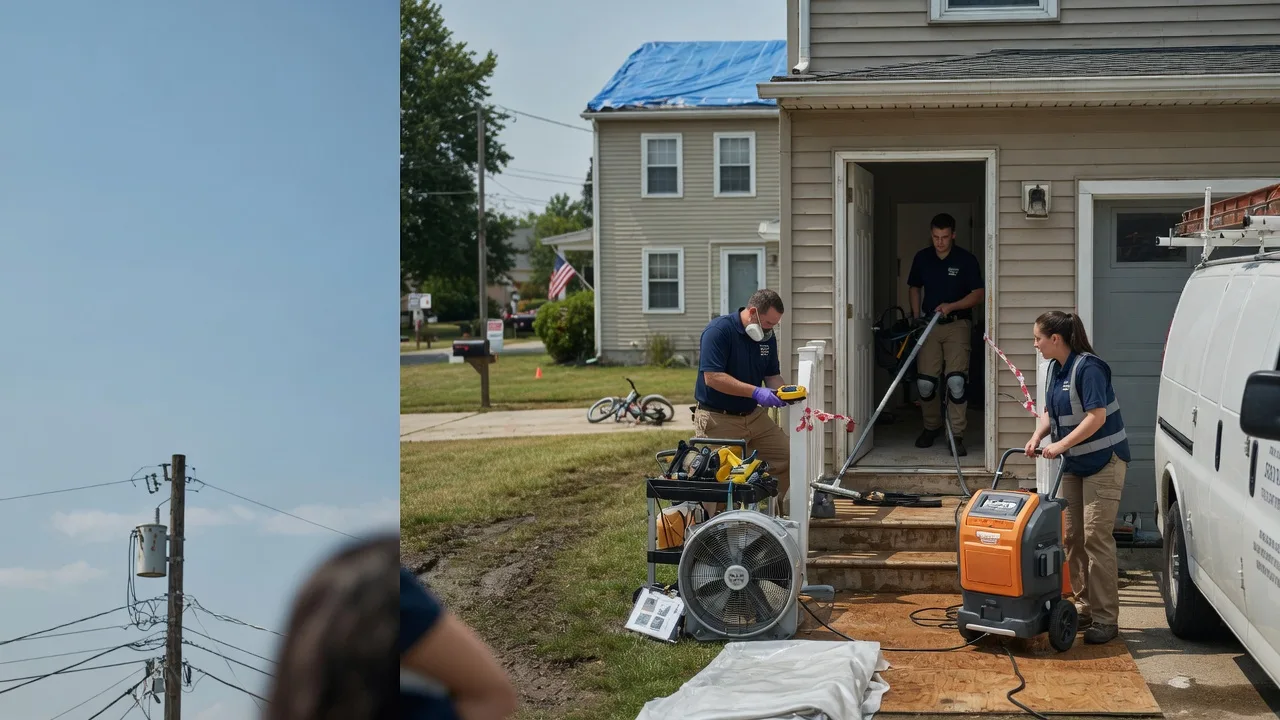 Water Damage Repair in Angie, LA near me